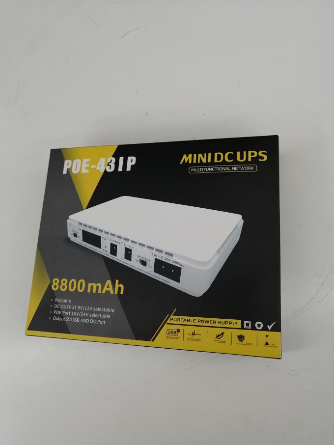 POE 431P 17W Mini UPS Power Supply For Modem And Wifi Router Wireless Phone