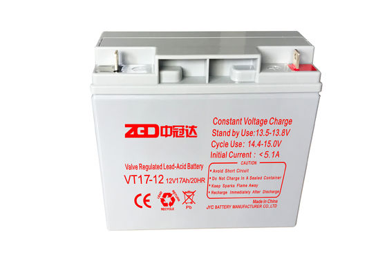 RoHS 12V 17AH UPS Lead Acid Battery For Electricity Power System