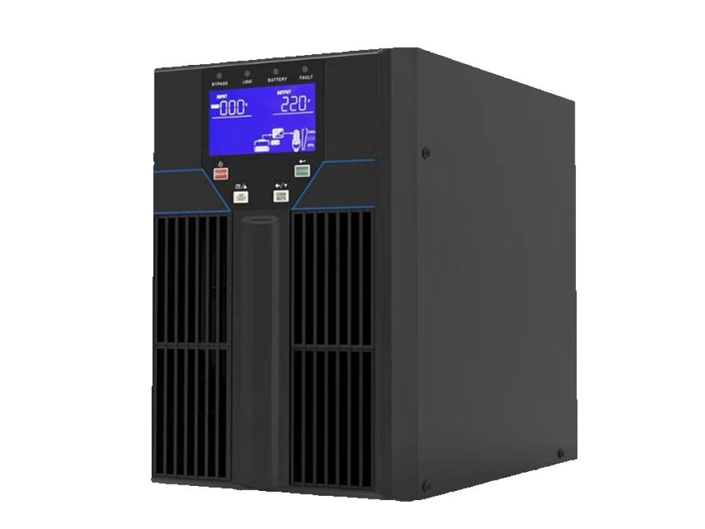 High Frequency 100-240VAC Tower Type UPS 3kva Online Ups For Computer