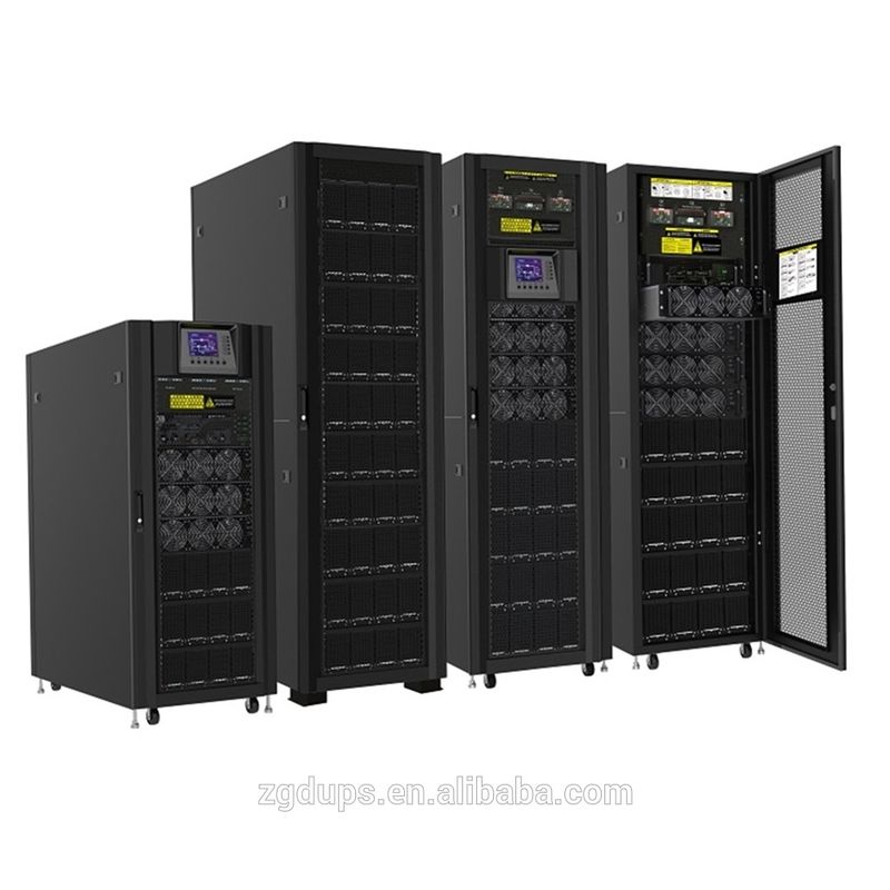 Low Frequency 80KVA Modular Ups System 3 Phases 380V/400V/415V UPS